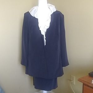 Suit, skirt & blazer